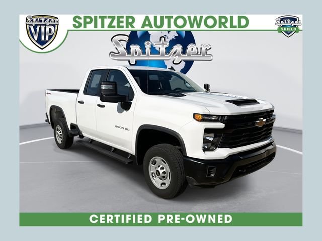 Used 2024 White Chevrolet Work Truck image 1