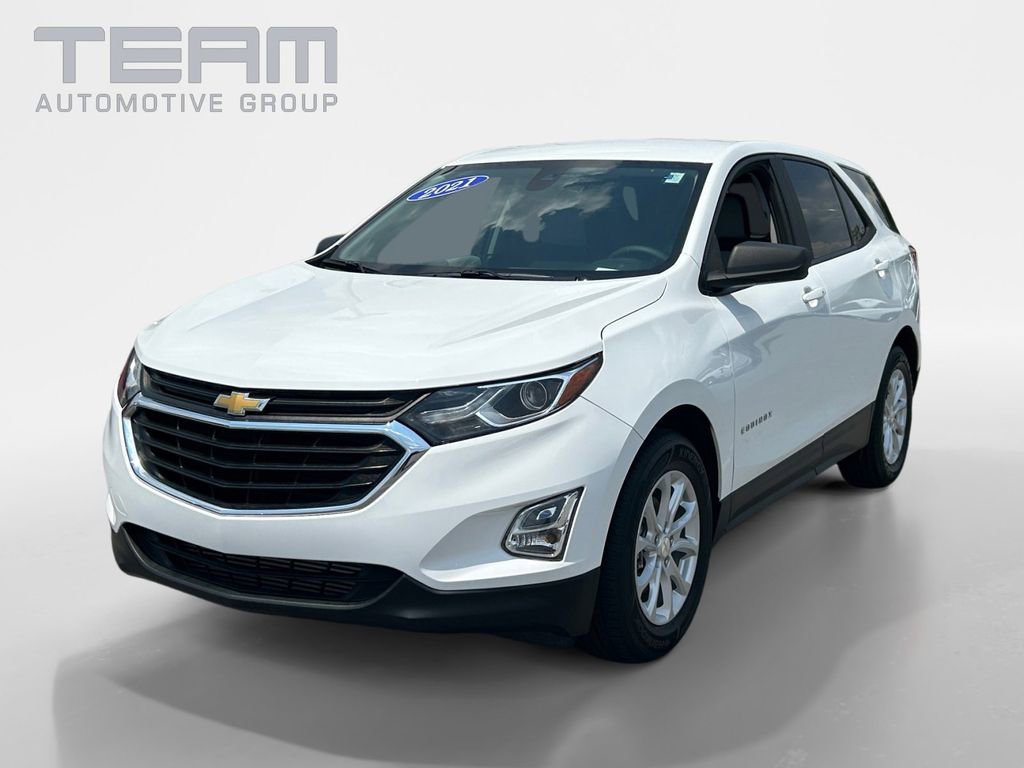 Used 2021 SUMMIT WHITE Chevrolet LS image 3
