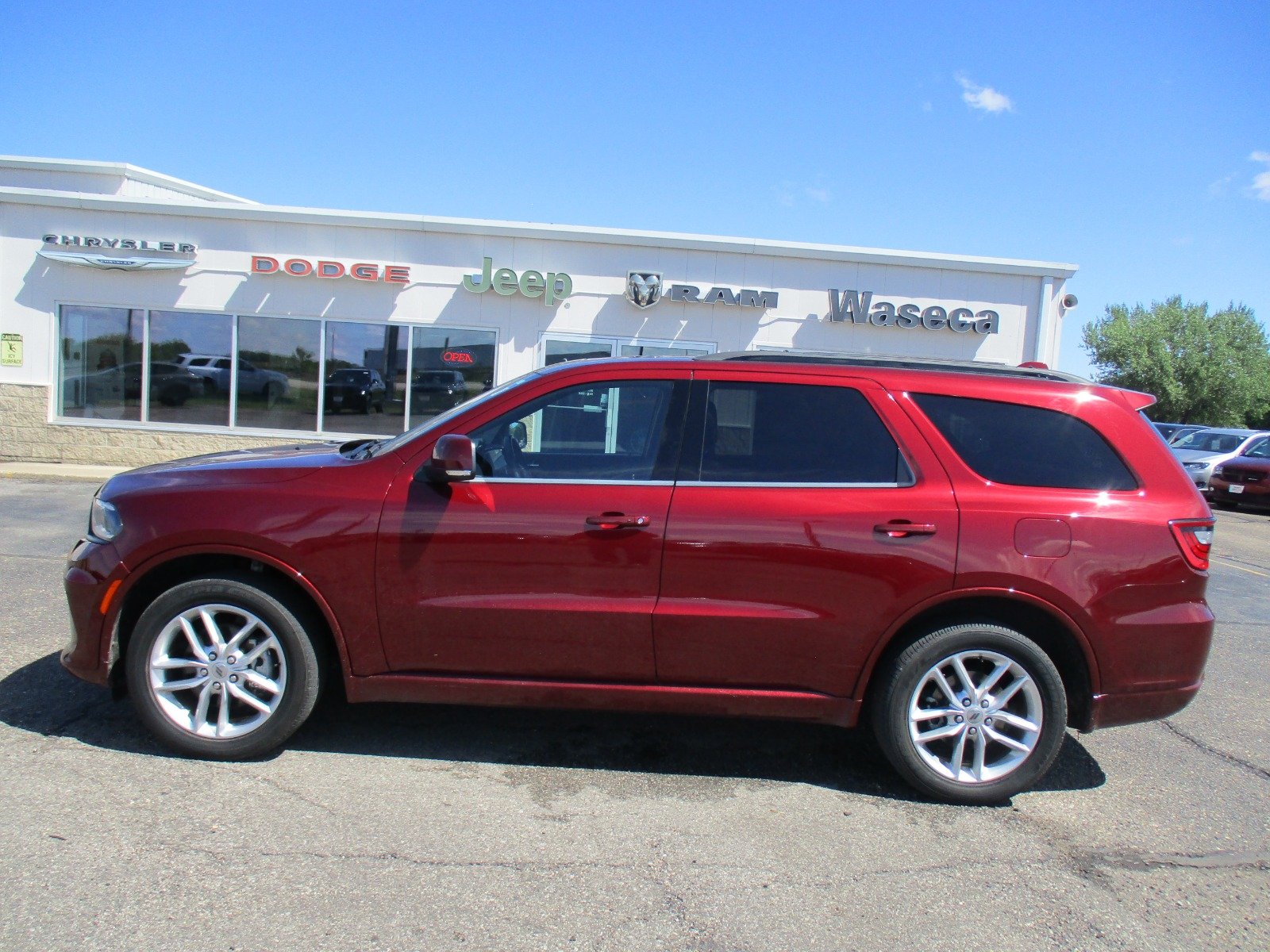 Used 2022 Dodge Durango GT Plus with VIN 1C4RDJDG0NC107628 for sale in Waseca, Minnesota