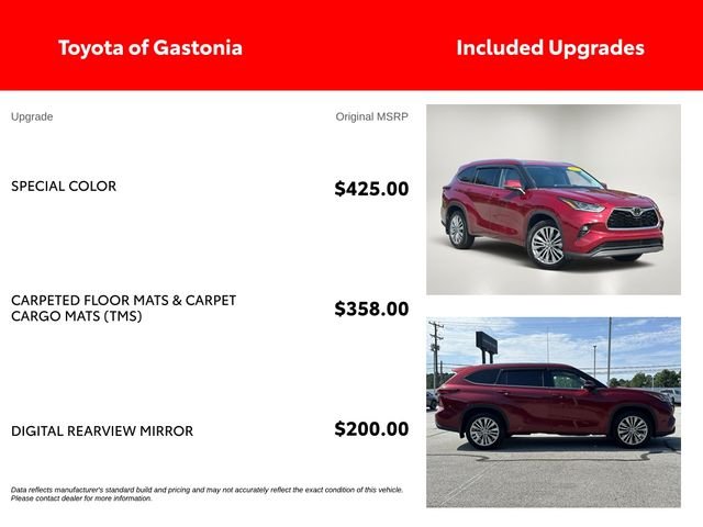 Used 2023 Red Toyota Platinum image 4