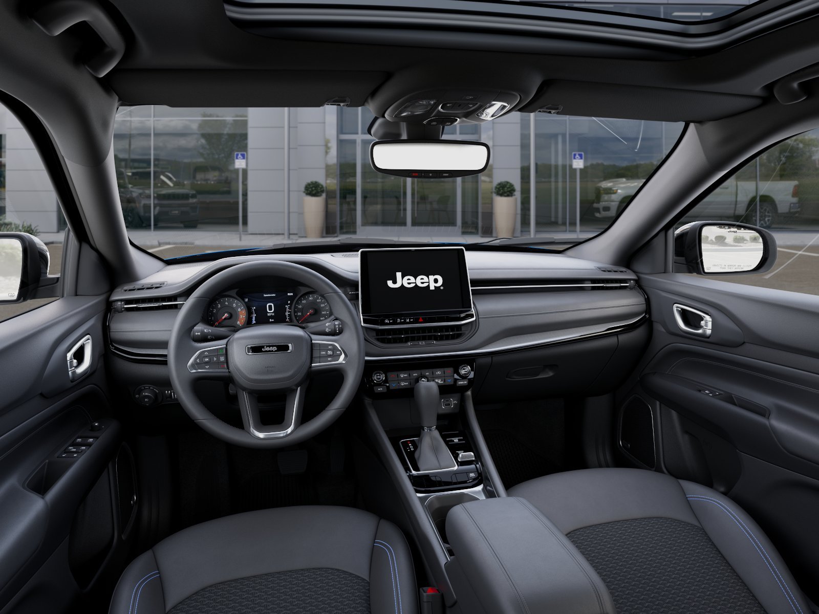 New 2025 Blue Jeep Latitude image 8