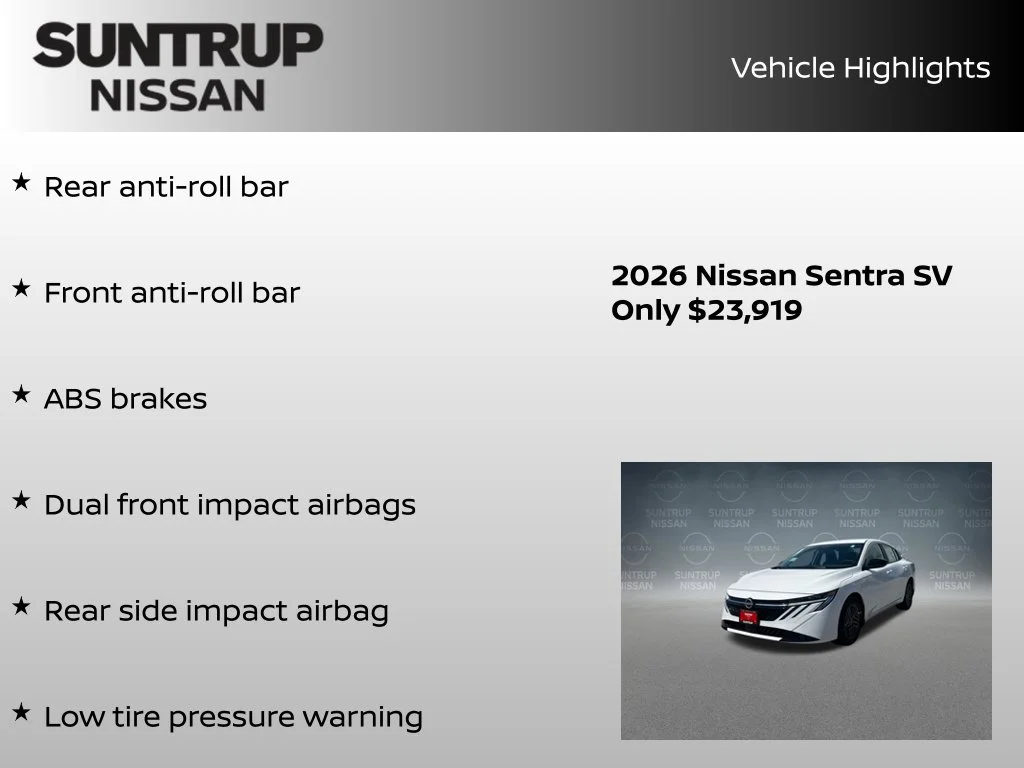 Certified Used 2026 White Nissan SV image 23
