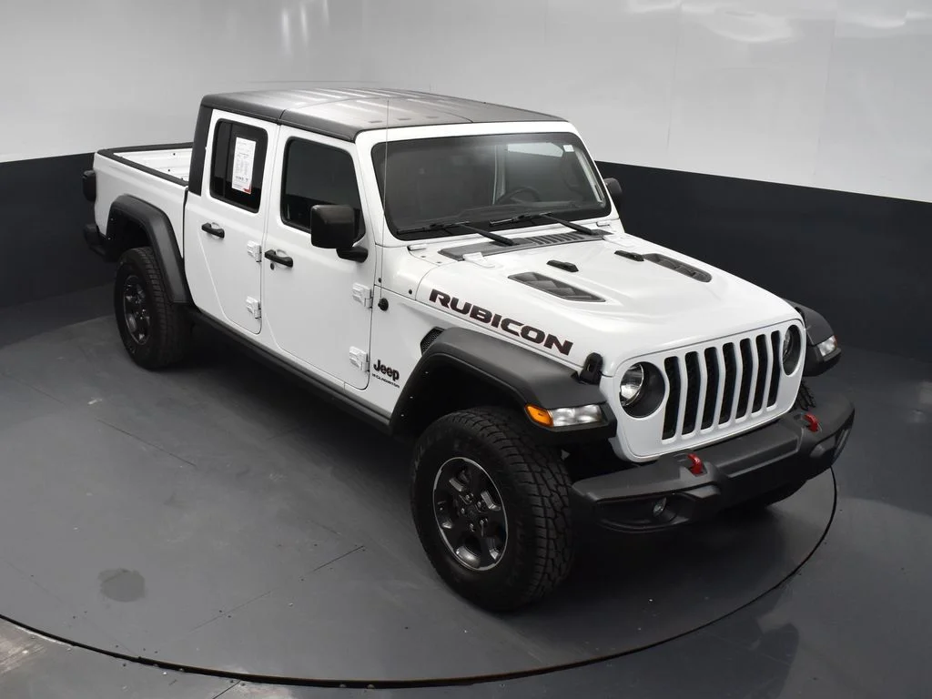 Used 2023 Bright White Clearcoat Jeep Rubicon image 34