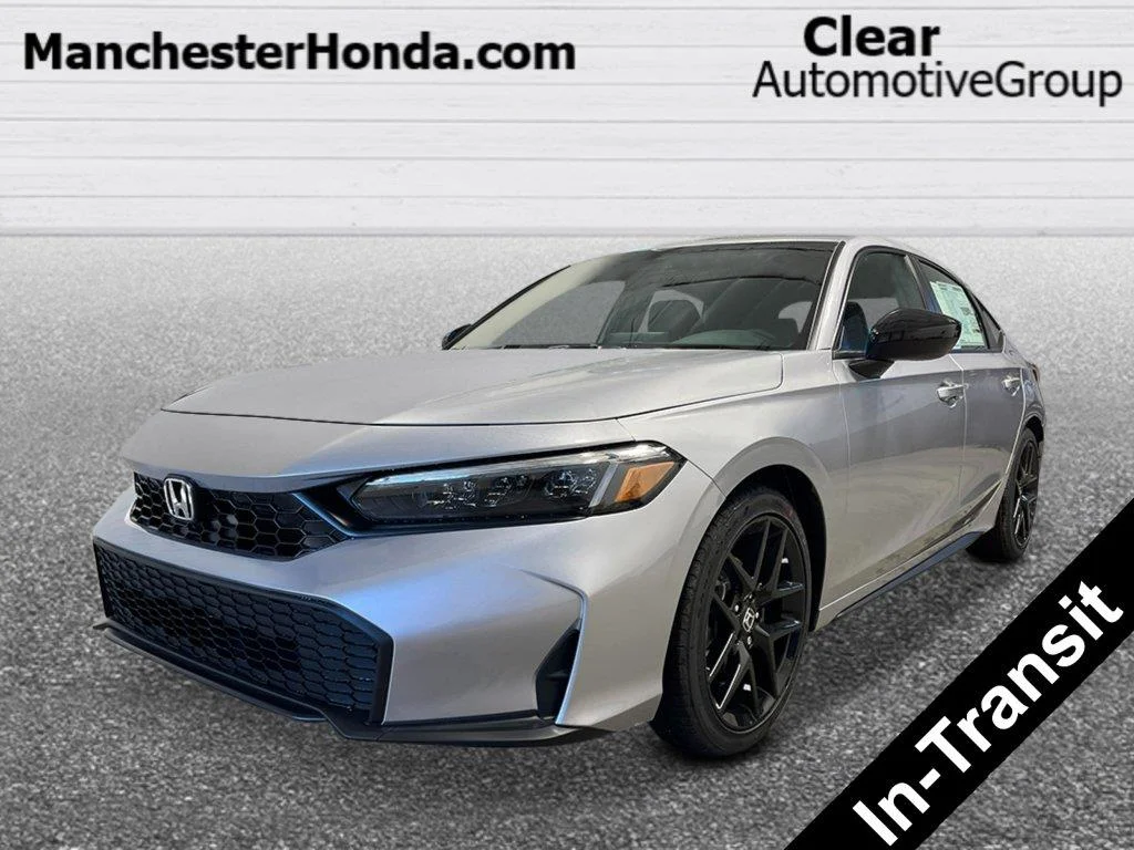 New 2026 Solar Silver Metallic Honda Sport image 1