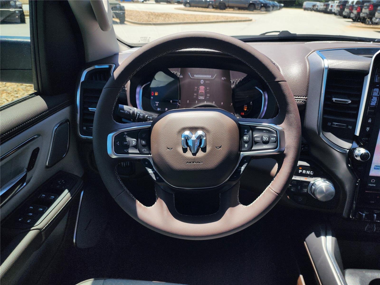New 2026 Diamond Black Crystal Pearl-Coat Exterior Paint RAM Laramie image 11