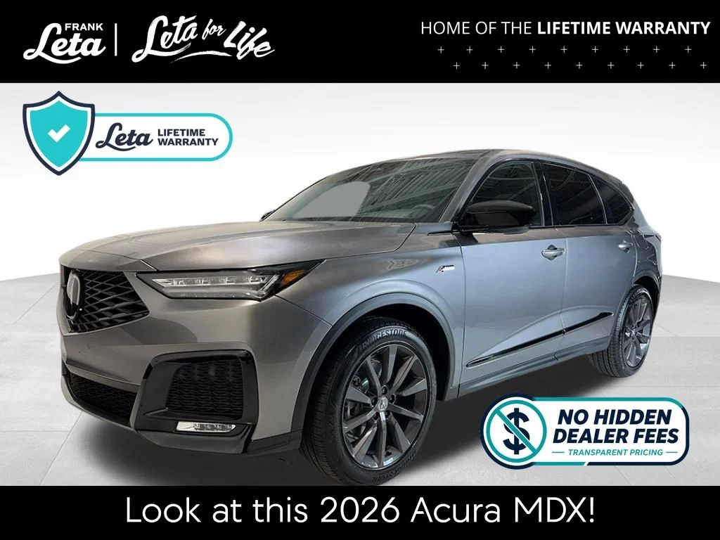 New 2026 Gray Acura A-Spec image 1