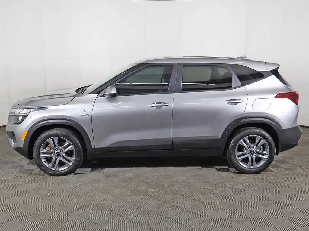 Used 2021 Gray Kia LX image 14