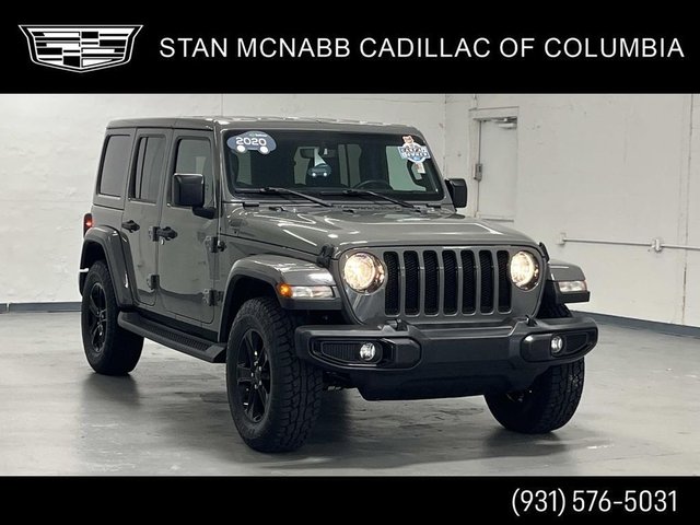 Pre-Owned 2020 Jeep Wrangler Sahara Altitude 4WD 2.0L 1 Owner 4WD Sport Utility