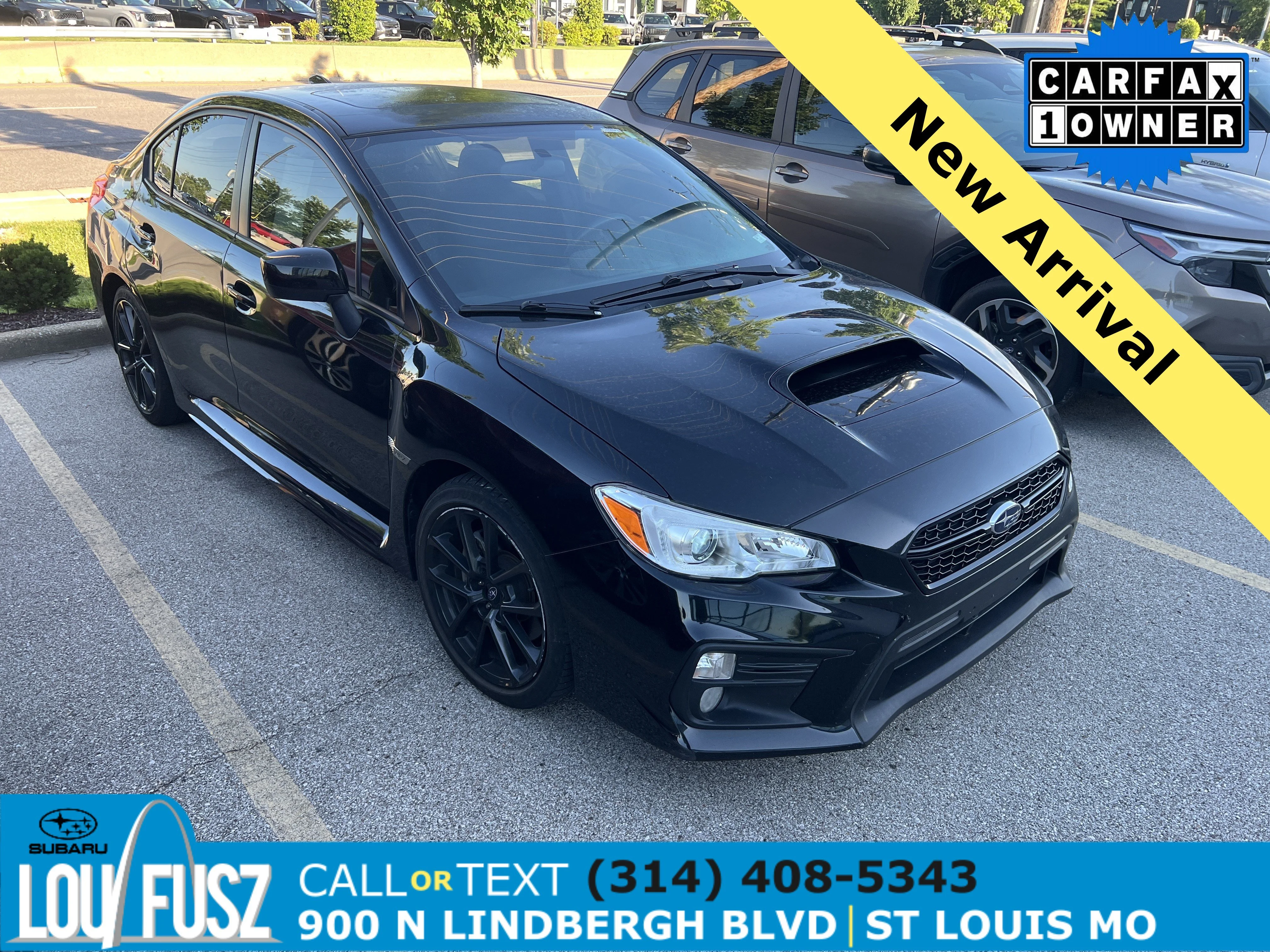 Used 2020 Crystal Black Silica Subaru Premium image 1