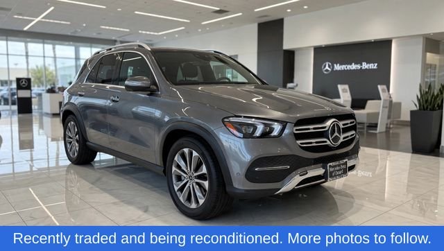 Used 2021 Gray Mercedes-Benz GLE 350 image 1