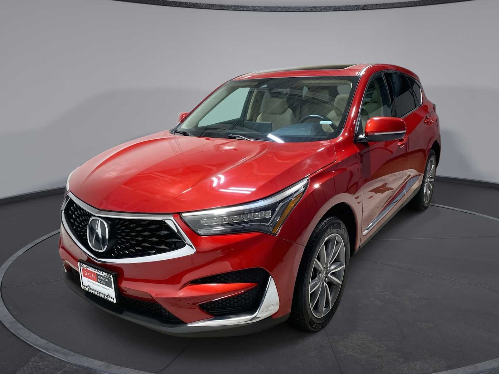 Used 2020 Performance Red Pearl Acura w/Technology Pkg image 1