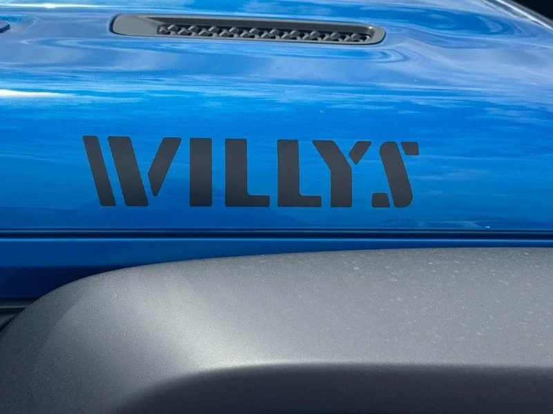 New 2026 Hydro Blue Pearl-Coat Exterior Paint Jeep Willys image 6