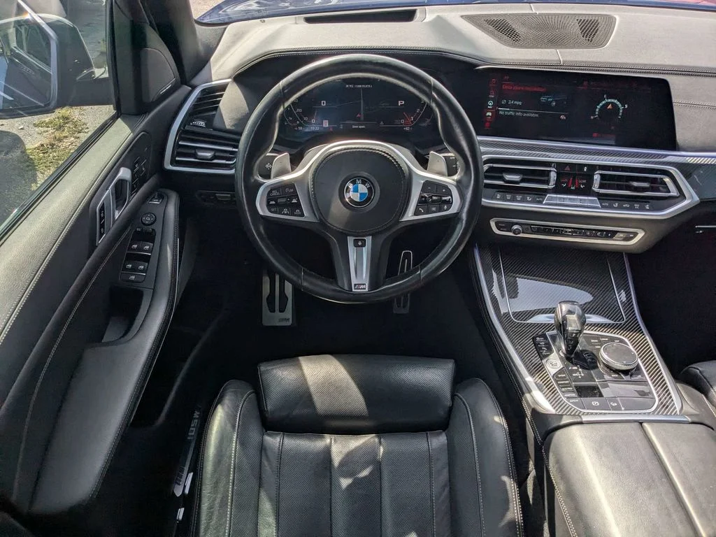 Used 2021 Blue BMW M50i image 16