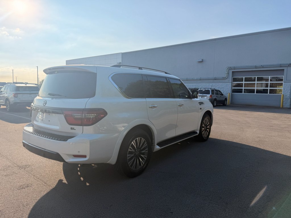 Used 2021 Aspen White Tricoat Nissan SL image 4