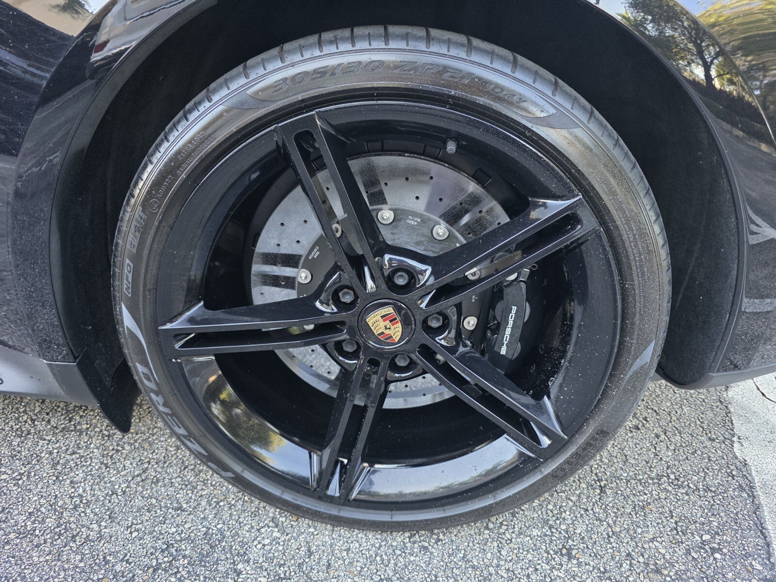 Used 2021 Black Porsche Turbo S image 9