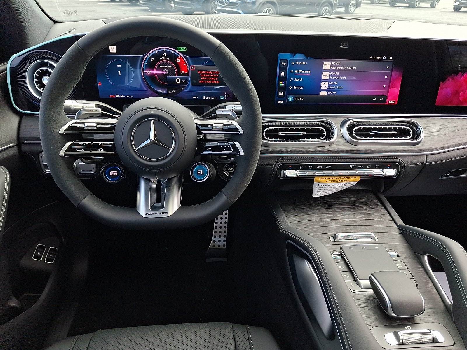 New 2027 MANUFAKTUR Moonlight White Metallic Mercedes-Benz AMG® GLE 53e 4MATIC+ Coupe image 9