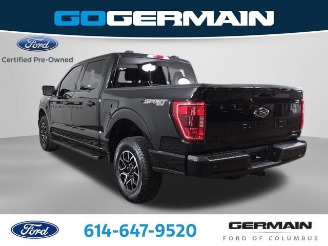 Certified Used 2022 Agate Black Metallic Ford XLT image 9
