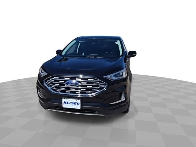 Used 2021 Black Ford Titanium image 3