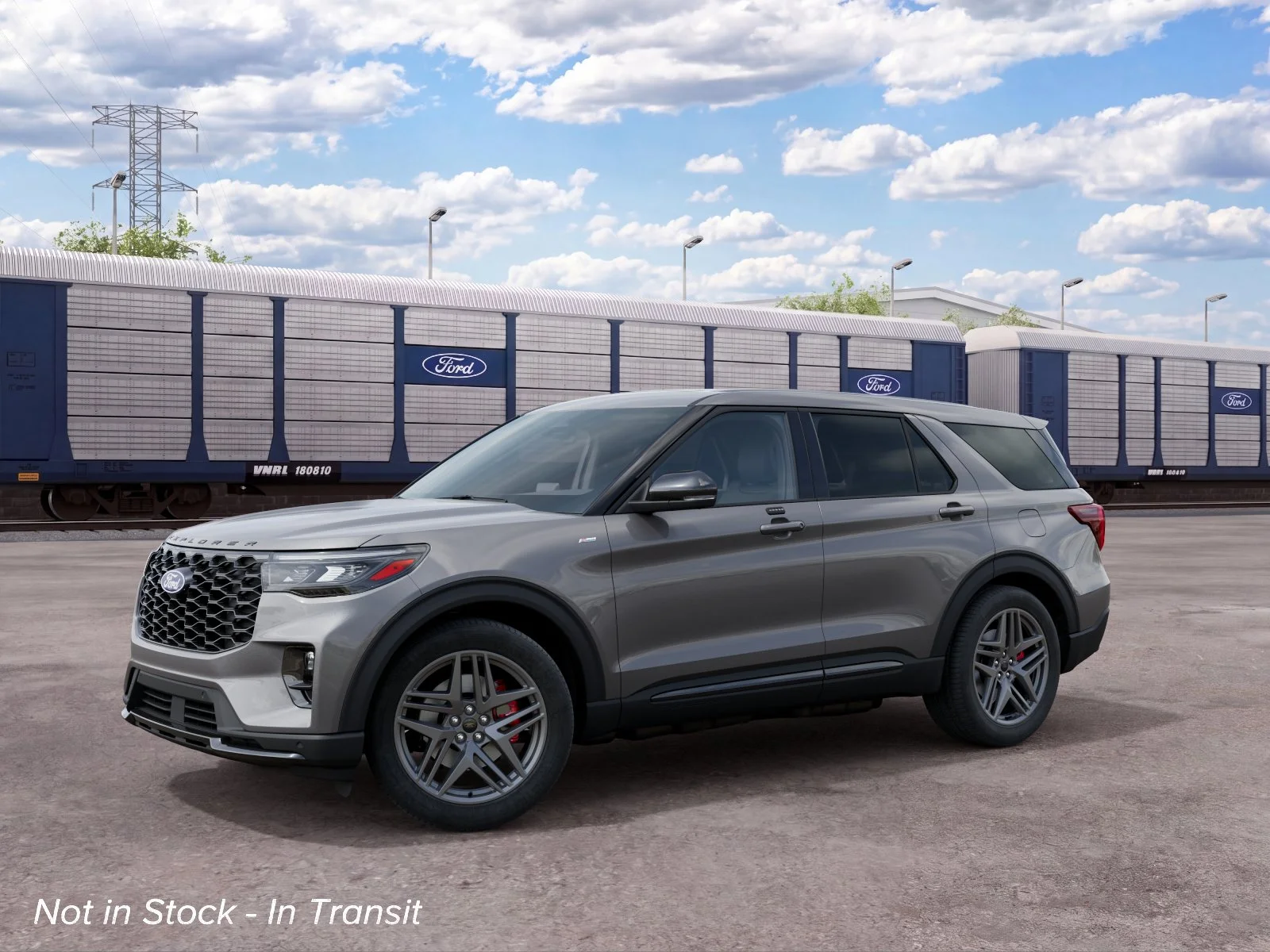New 2027 Carbonized Gray Metallic Ford ST-Line image 1