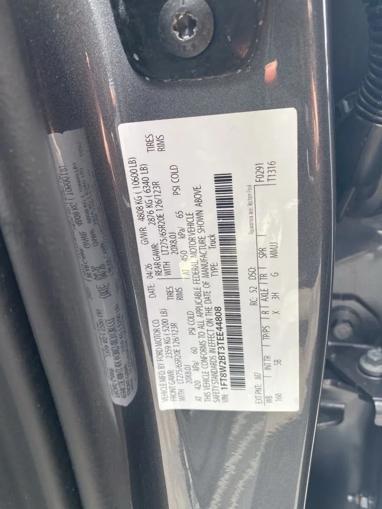 New 2026 Carbonized Gray Metallic Ford F-250® Lariat® image 45