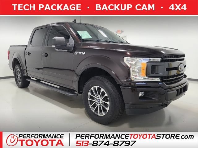 Used 2020 Magma Red Metallic Ford XLT image 1