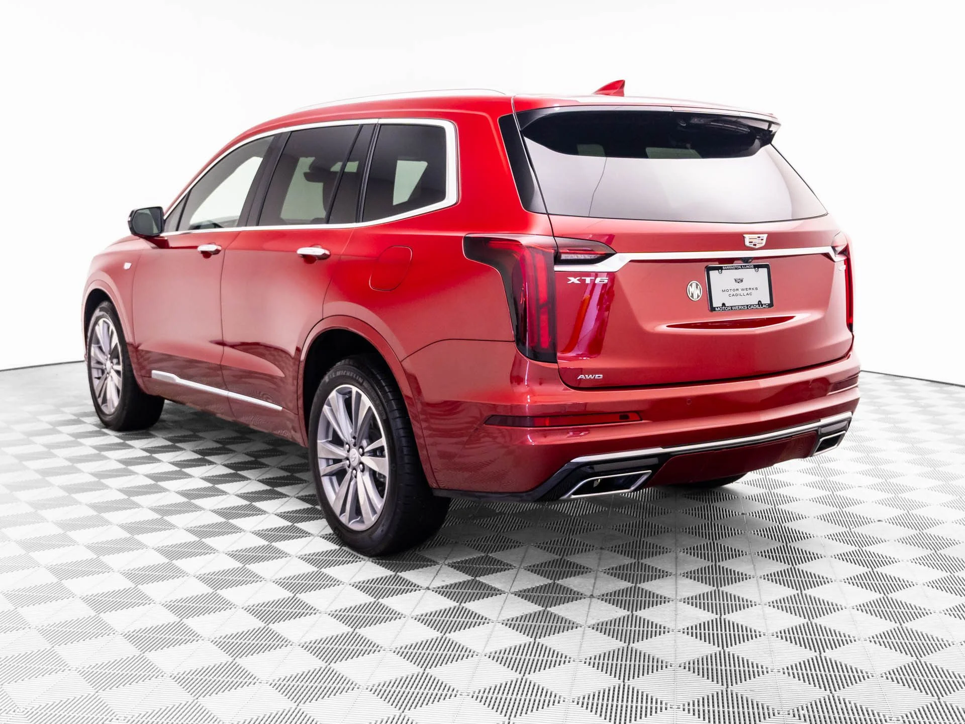 Used 2025 Red Cadillac Premium Luxury image 3