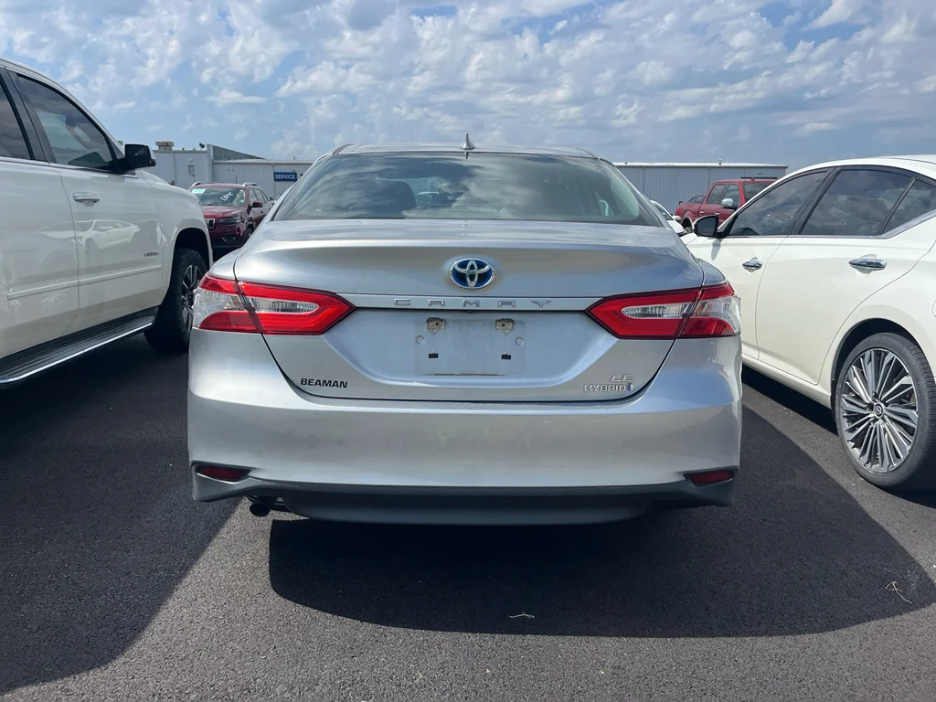 Used 2020 Celestial Silver Metallic Toyota Hybrid LE image 3