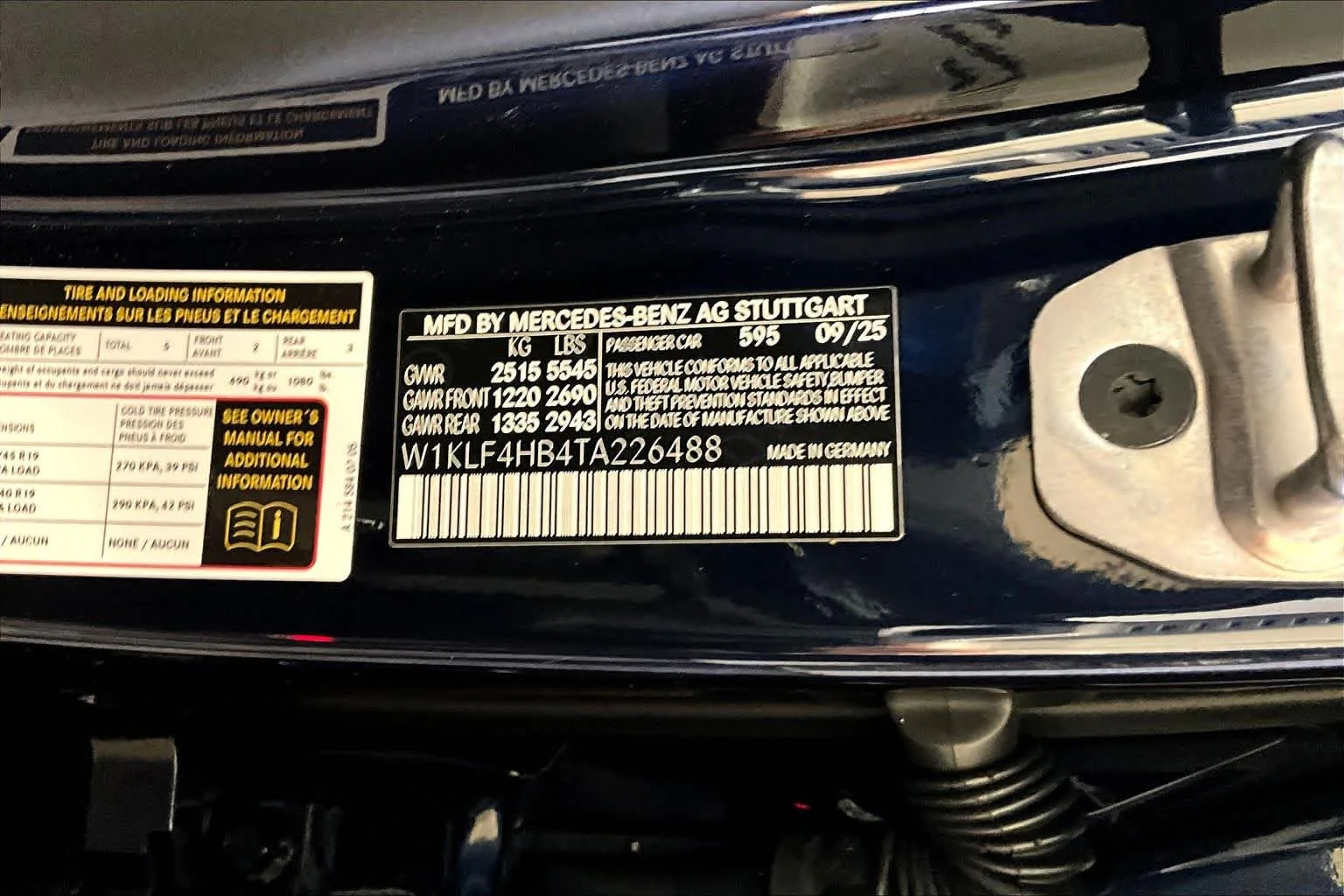 Used 2026 Nautical Blue Metallic Mercedes-Benz E 350 image 12