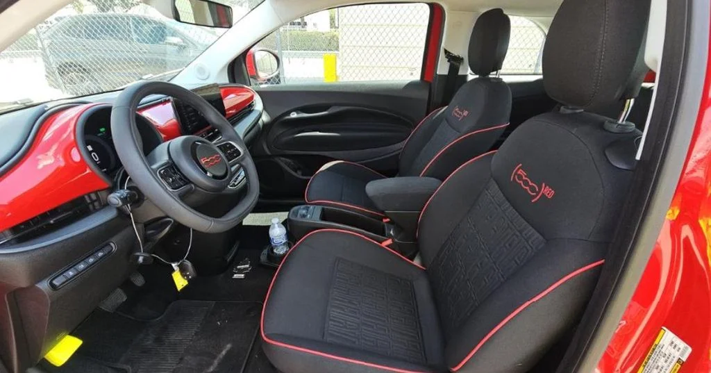 Used 2024 Red by (Red) FIAT Battery Electric image 5