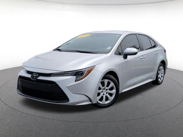 Certified Used 2024 Silver Toyota LE image 1