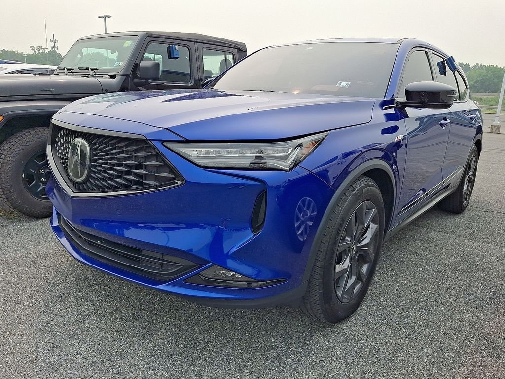 Used 2023 Blue Acura A-Spec image 3