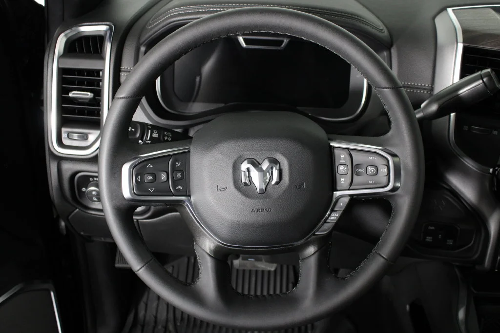 Used 2025 Diamond Black Ram Laramie image 25