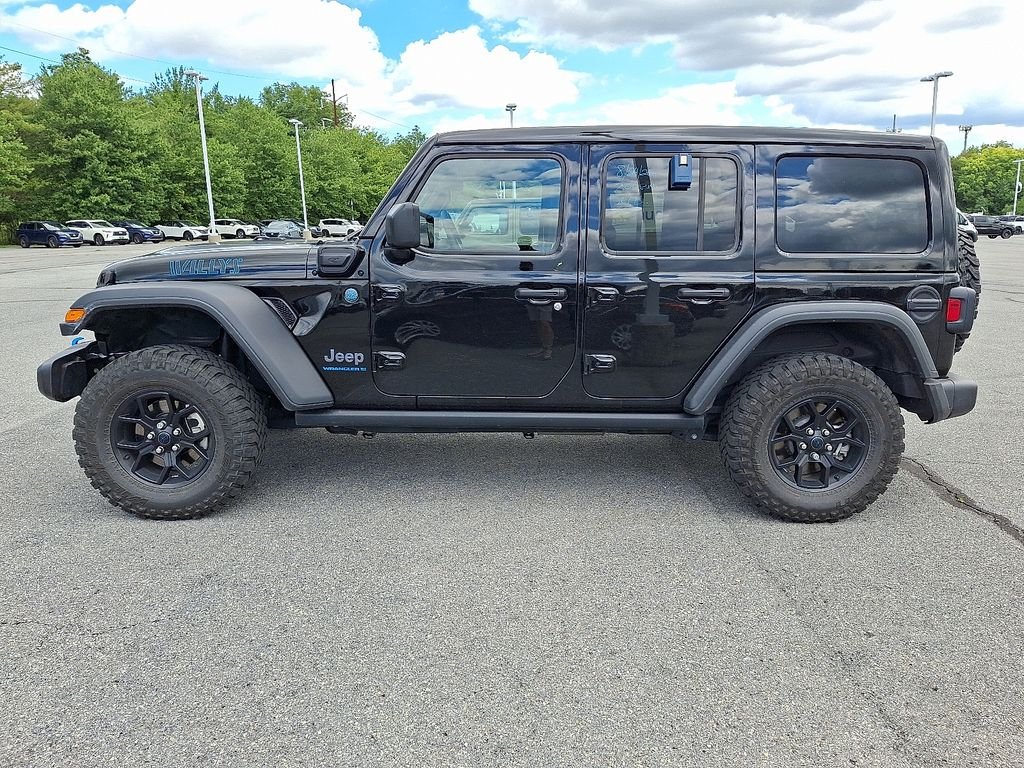 Used 2024 Black Jeep Willys 4xe image 4
