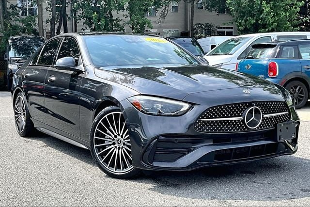 Certified Used 2023 Gray Mercedes-Benz C 300 image 1