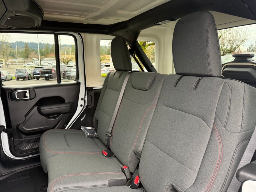 New 2026 Bright White Clearcoat Jeep Rubicon image 29