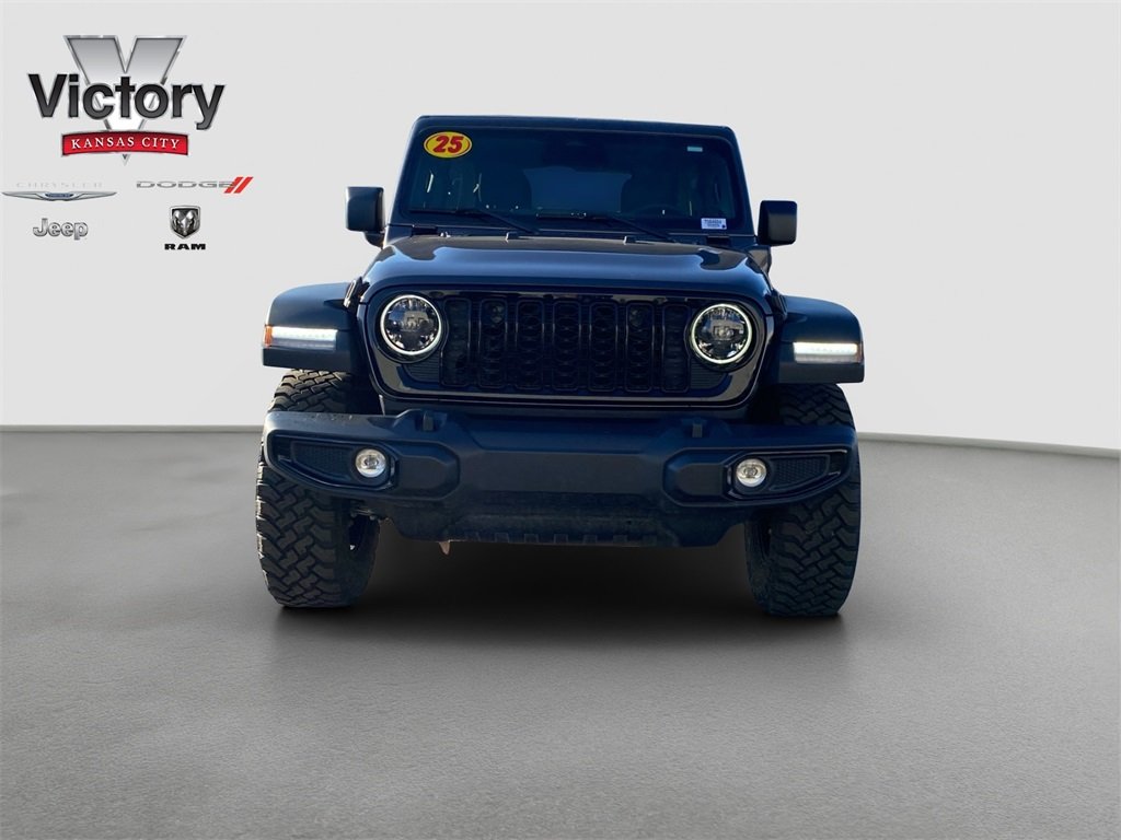 Used 2025 Jeep Wrangler 4xe Willys 4XE with VIN 1C4RJXN69SW584604 for sale in Kansas City