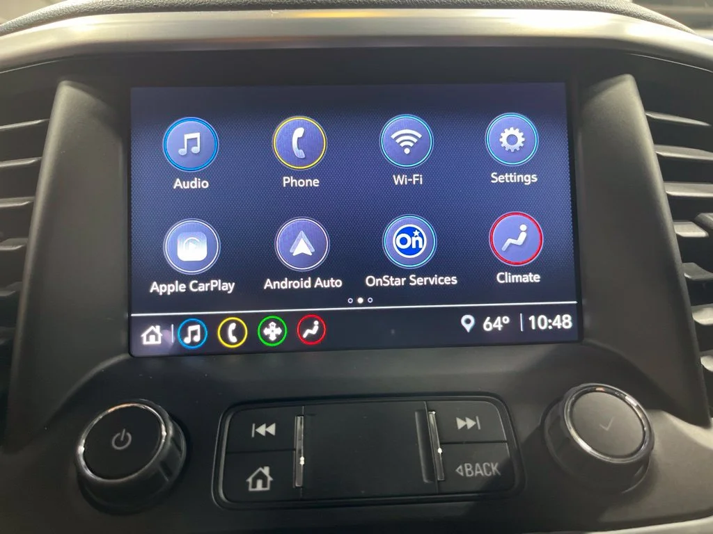 Used 2021 Midnight Blue Metallic GMC SLE image 19