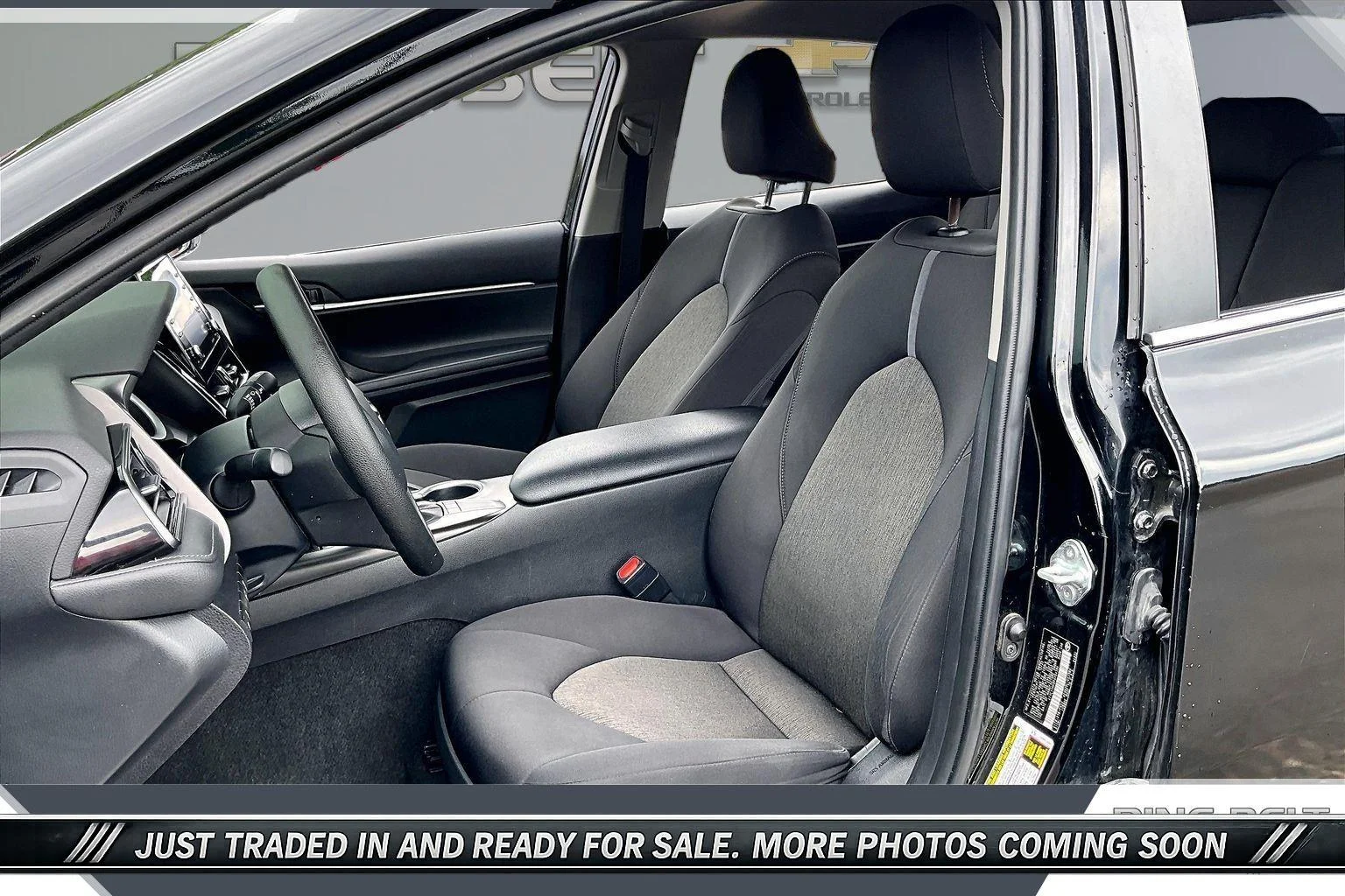Used 2023 Midnight Black Metallic Toyota LE image 18