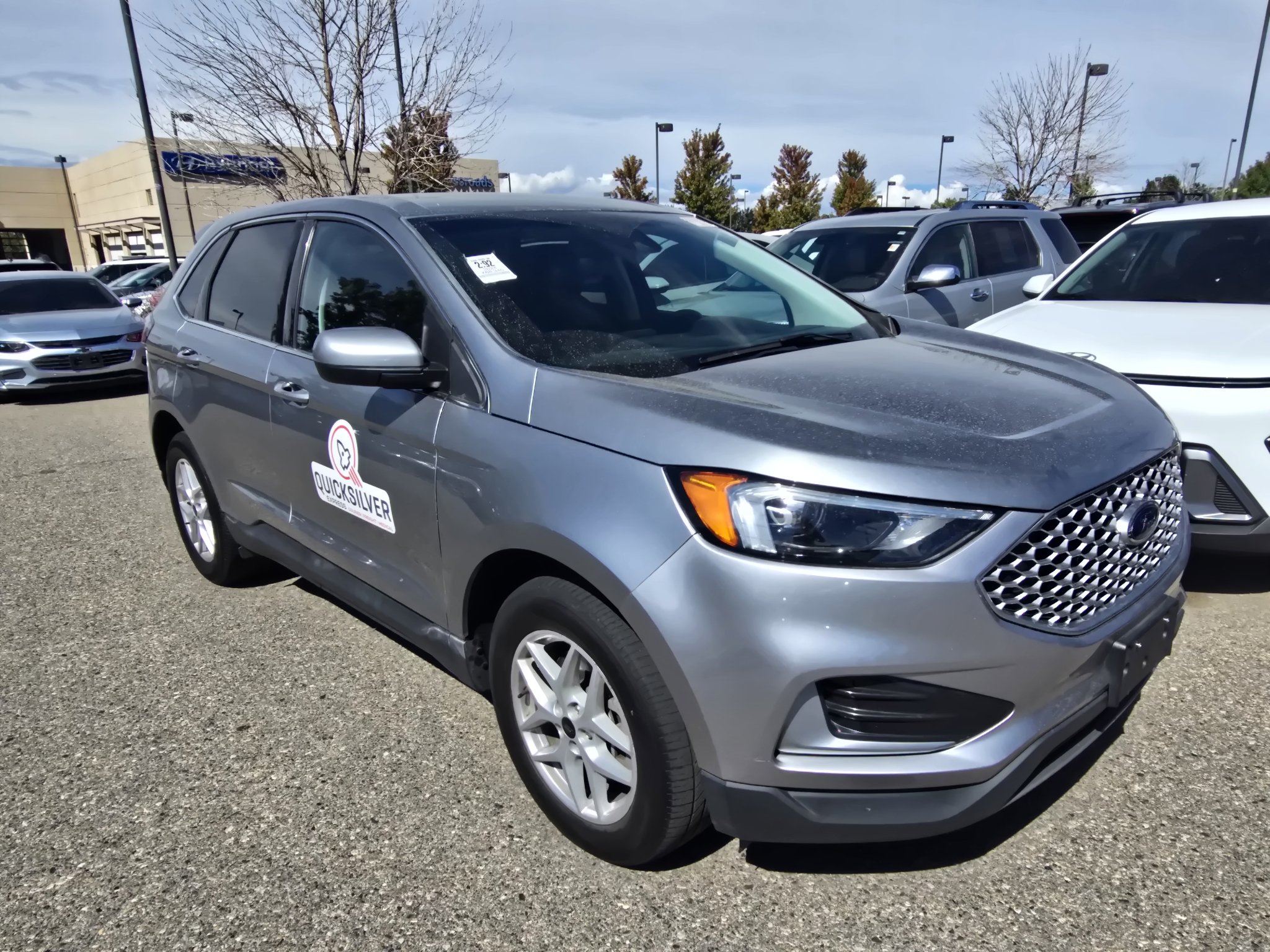 Used 2024 Iconic Silver Metallic Ford SEL image 18