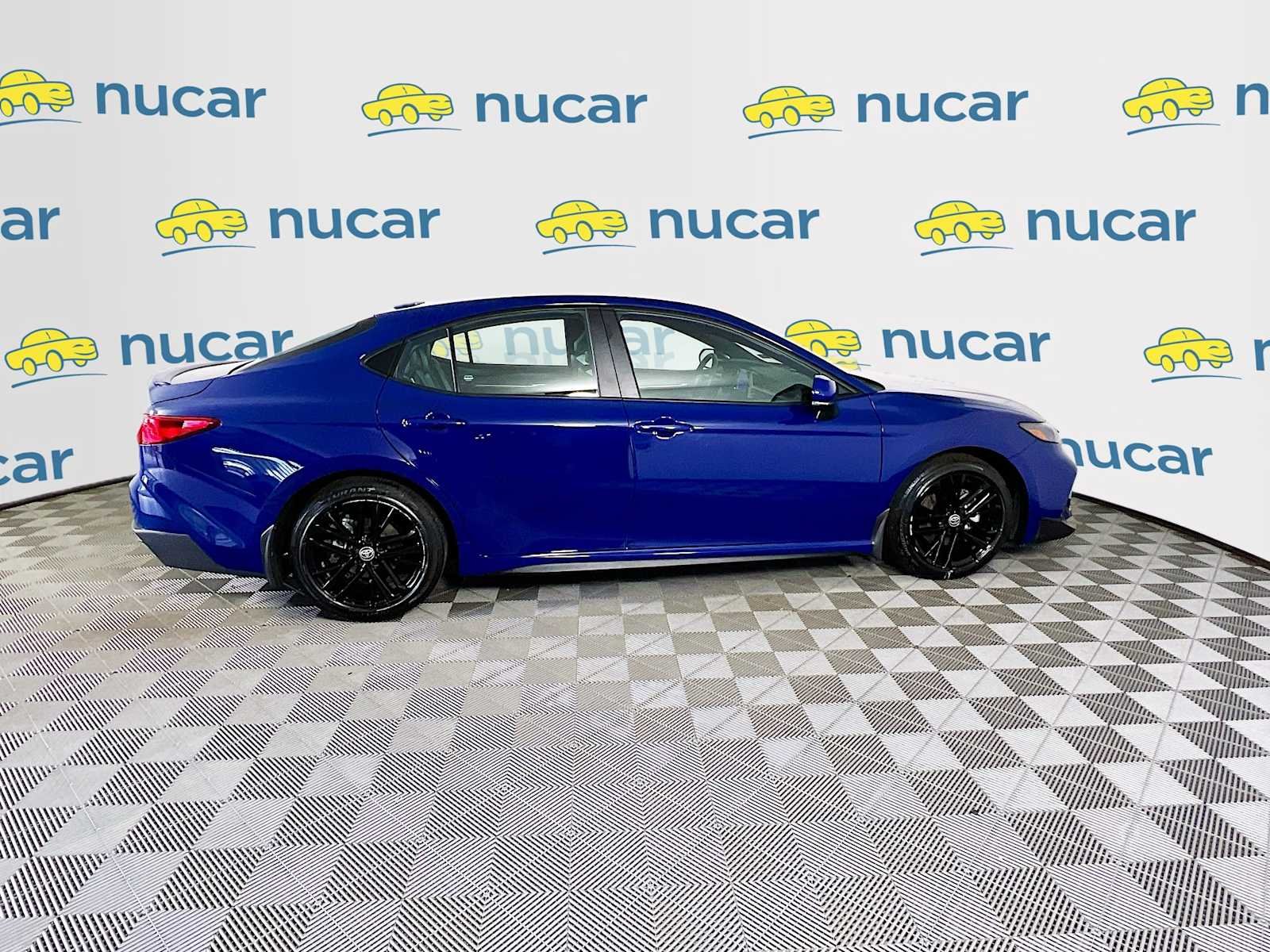 Used 2025 Reservoir Blue Toyota SE image 8