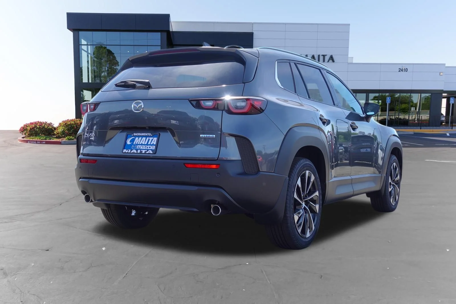New 2026 Machine Gray Metallic Mazda Premium Plus image 3