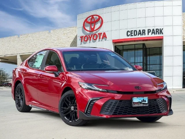 New 2026 Supersonic Red Toyota SE image 1