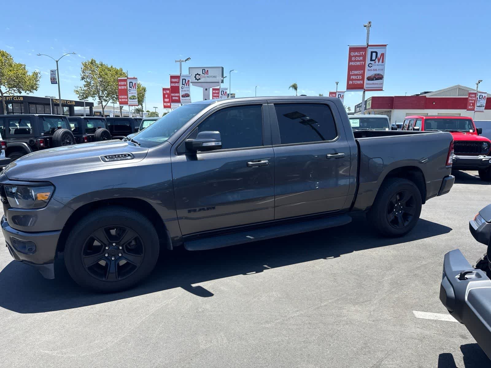 Used 2020 Granite Crystal Metallic Clearcoat Ram Big Horn image 24