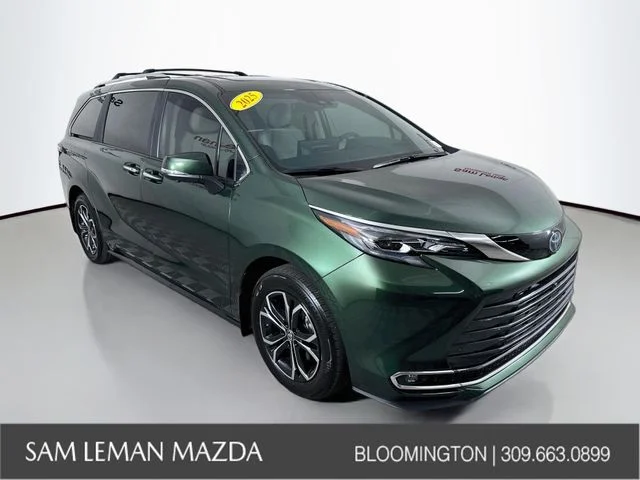 2025 Toyota Sienna Platinum for sale at Sam Leman Mazda