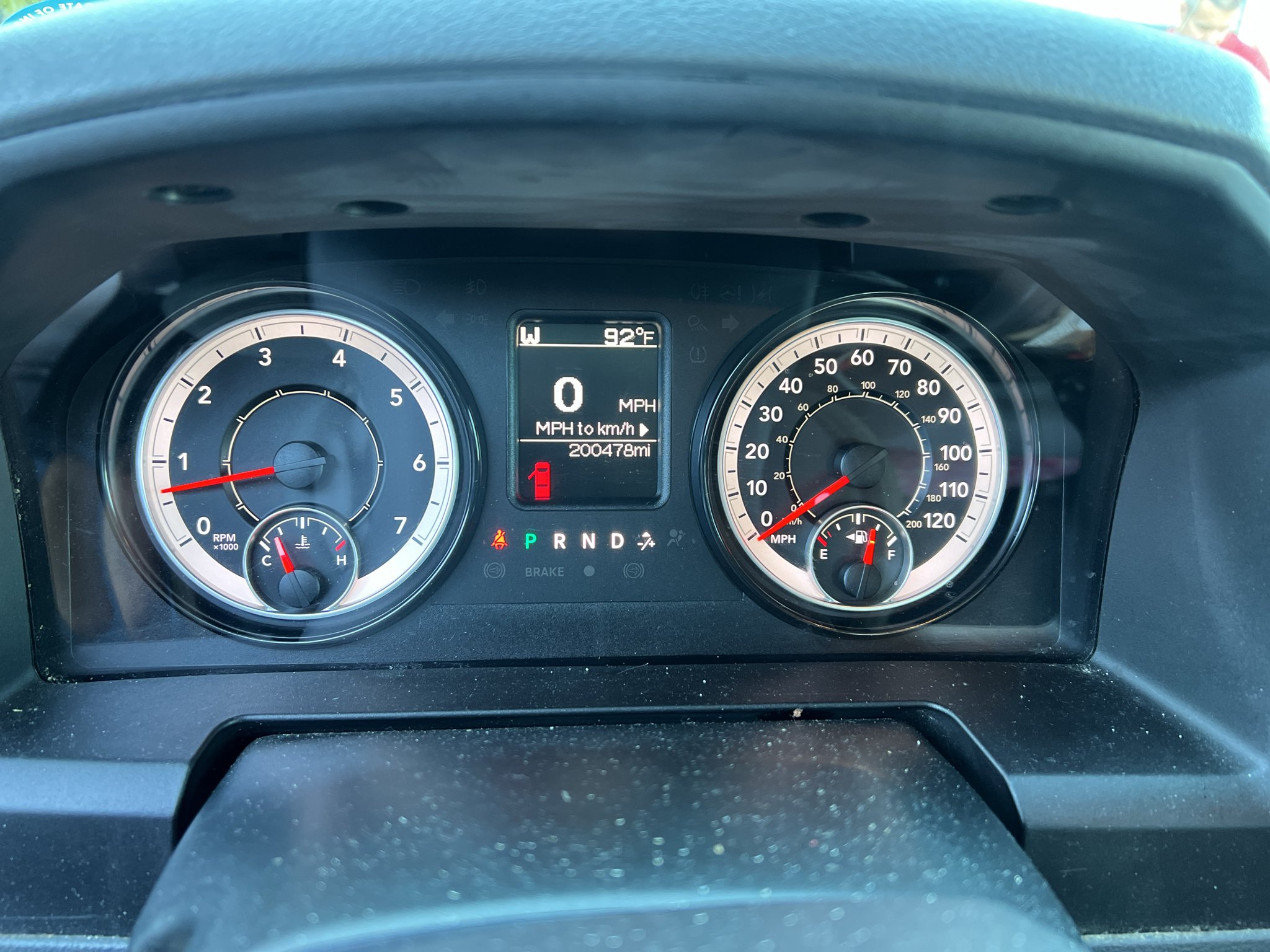 Used 2018 Bright White Clearcoat Ram SLT image 3
