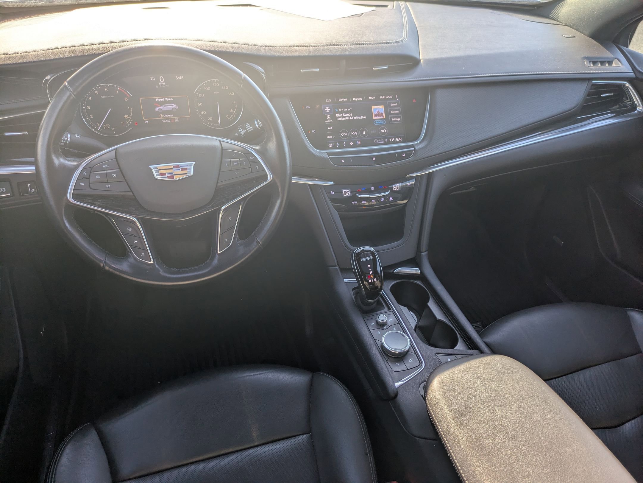 Used 2021 Dark Moon Blue Metallic Cadillac AWD Premium Luxury image 27