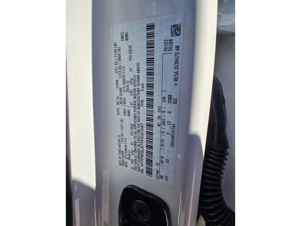 New 2026 White Ford XLT image 40