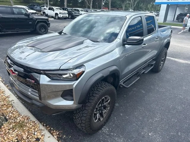 Used 2024 Sterling Gray Metallic Chevrolet ZR2 image 1