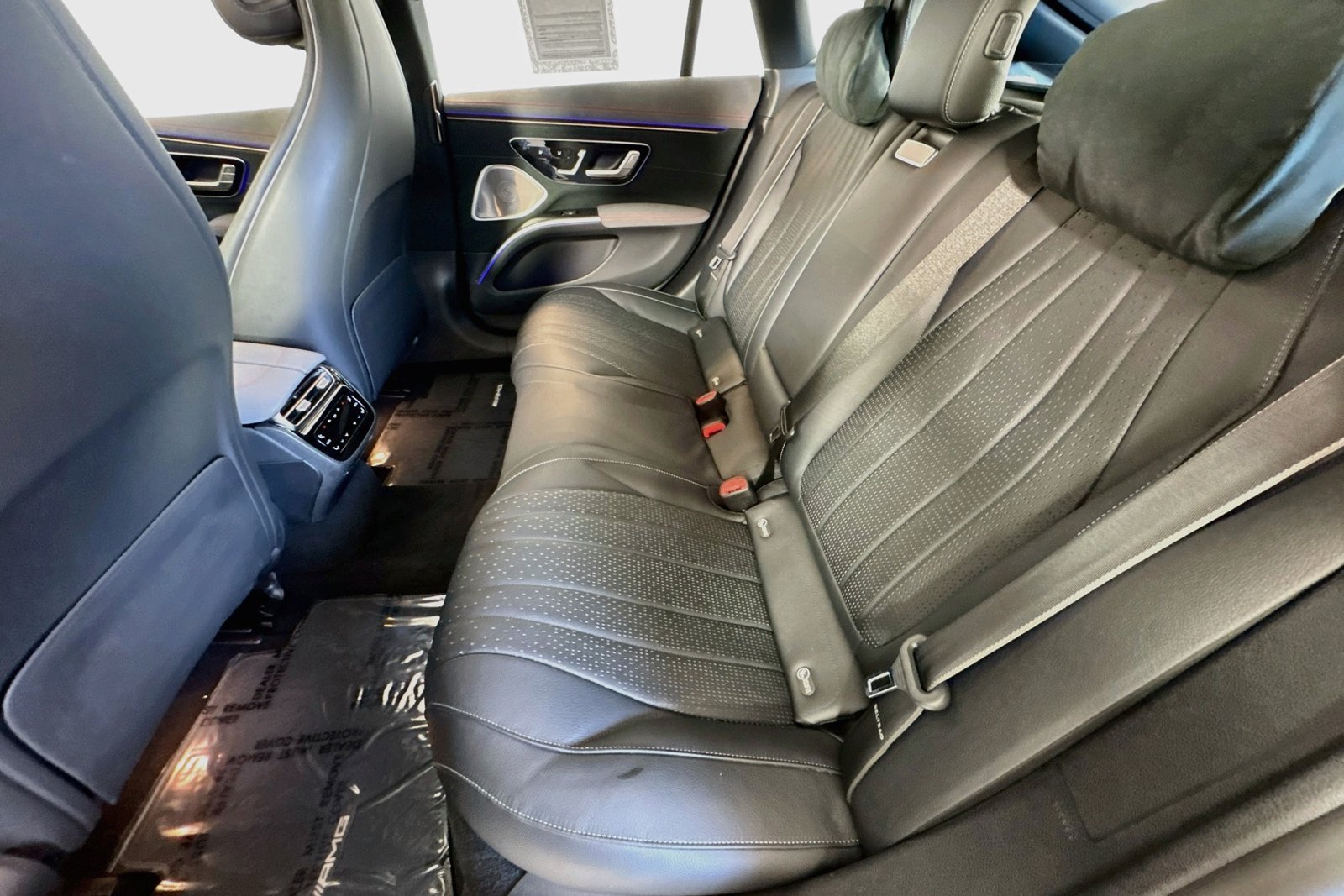 Certified Used 2022 Obsidian Black Metallic Mercedes-Benz EQS 450+ image 23