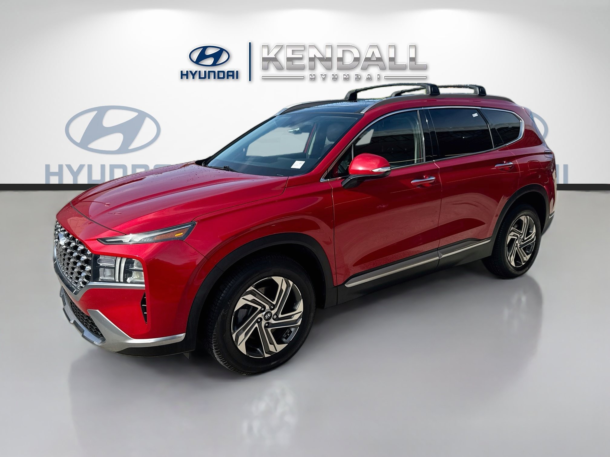 Used 2021 Calypso Red Hyundai SEL image 3